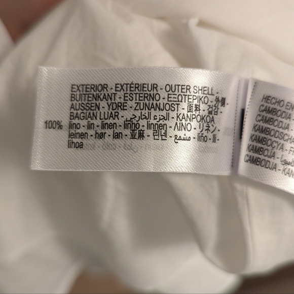 Zara Asymmetrical Linen Maxi Dress - Picture 13 of 13